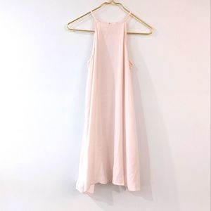 Aritzia Talula Blush Pink Slip Dress